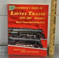 Lionel trains guide book