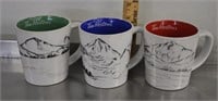 3 Tim Hortons mugs