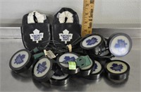 Maple Leafs baby slippers & lights, info