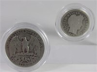 1944 Quarter & 1892 Dime