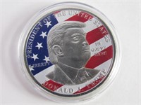 American Flag & Donald Trump Coin