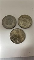 3 Assorted Queen Elizabeth Coins