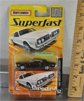 Matchbox '68 Mercury Cougar, in package