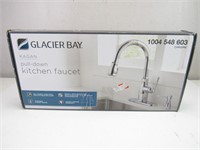 NEW! Open Box Glacier Bay Pull Down Kt Faucet