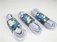 NEW! 3-Philips 15ft.Extension Cords