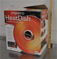 Presto heat dish heater, tested