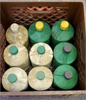 TOTE OF VARIOUS QUAKER STATE OILS