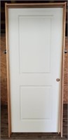 34×80 Interior Door with Jamb 2 Panel Solid Core