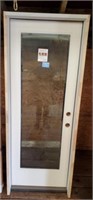 30" Exterior Door with Jamb Full Clear Glass