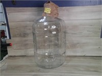 189 LT GLASS CARBOY JAR, MADE IN ITALY