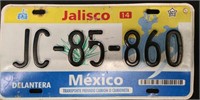 Mexico License Plate 12" x 6"