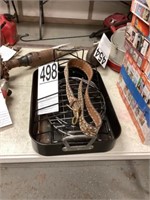 Baking pan and belt