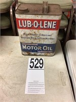 Lub-O-Lene motor oil can with oil