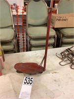 Vintage metal child’s scooter