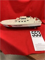 US Coast Guard  battery toy boat