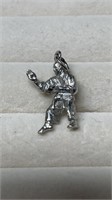 Sterling Silver Man Figure Charm/Pendant