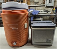 Watercooler and Igloo cooler