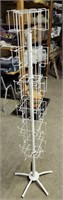 Spinning display rack