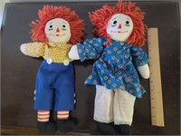 Raggedy Ann and andy