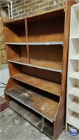 Vintage display cabinet/shelving unit.
