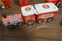 Coca Cola Tin Train