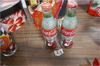 Coca Cola 75th Anniversary Bottles