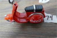 Coca Cola Scooter Cigarette Lighter (no handle bar