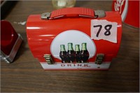 Coca Cola Tin Lunch Box