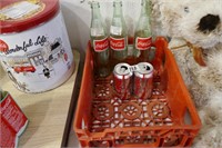 Coca Cola Bottles, Cans, Carton