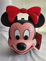 Vintage Disney Minnie Mouse Head Lunch Box