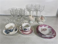 Assorted Glassware and Collectibles