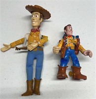 2 Disney / Pixar Woody Dolls
One Plush / One