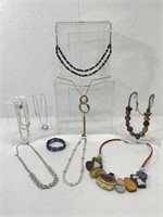 Jewelry including 8 Necklaces and 1 Bracelet. (1