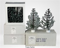 Department 56 Christmas Village Frosted Trees