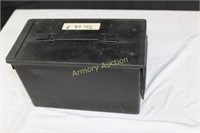 BLACK MILITARY AMMO CAN