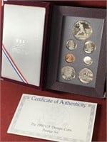 1992 UNITED STATES OLYMPIC PRESTIGE COIN SET