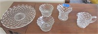 American pattern Fostoria glassware
