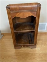 Antique 2 Tier Bookcase 27.5" tall 14x14