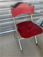 Red Baby Butler Wooden Chair 22"