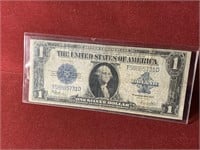 1923 US SILVER CERT. LARGE NOTE WASHINGTON $1 BILL