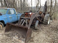 1959 Ford Tractor With Loader & Back Hoe