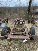 Truck Frame With Rear