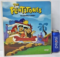 Flintstones Trading Card Binder w Cards