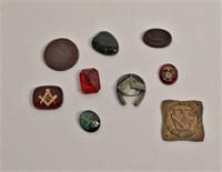 Insignias & Stones Lot