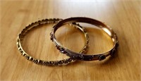 Set of 2 Vintage Bracelets beautiful antique