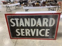 Standard Service Sign-DS Porcelian