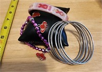 Lot of random design bracelets