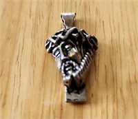 Silver Jesus Crown of thorns Charm