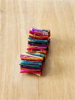 Multi-color and shape beaded bracelet