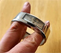 Silver cuff designer Watch Bracelet Dainty